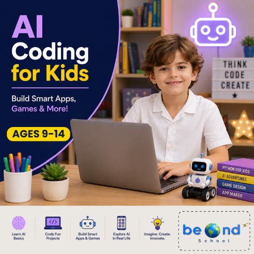 AI Coding for Kids: Build Smart Apps, Games & More