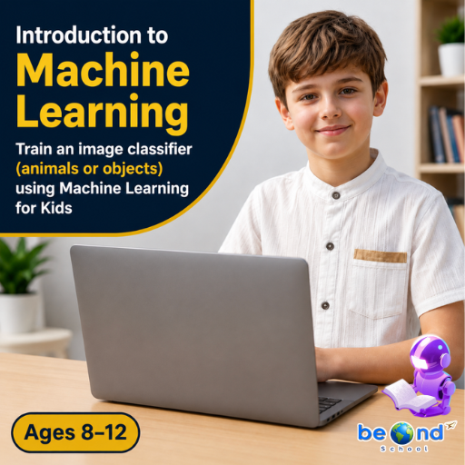 Introduction to machine learning, train an image classifier (animals or objects) using Machine Learning for Kids
