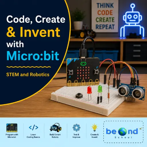 STEAM & Robotics Course: Code, Create & Invent with Micro:bit