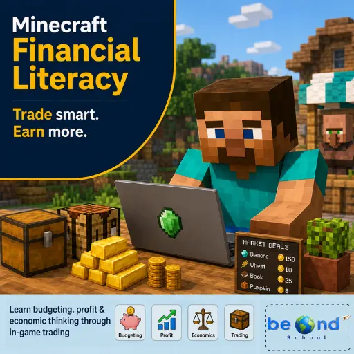 Minecraft Money Masters Fun Course: Earn, Save & Build!