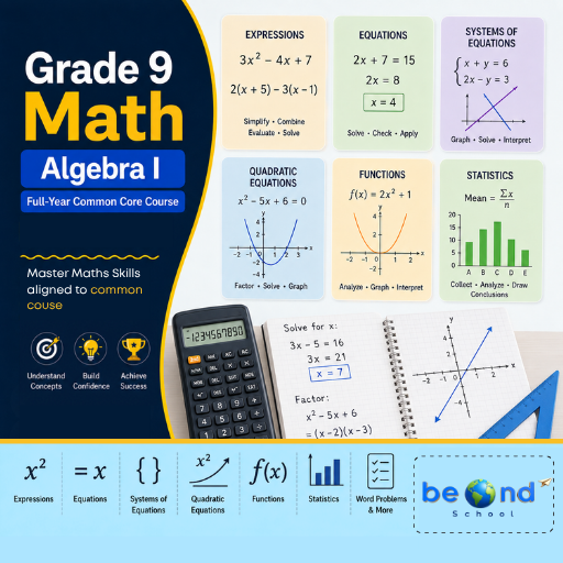 Grade 9 Math — Algebra I — Full-Year Common Core Course