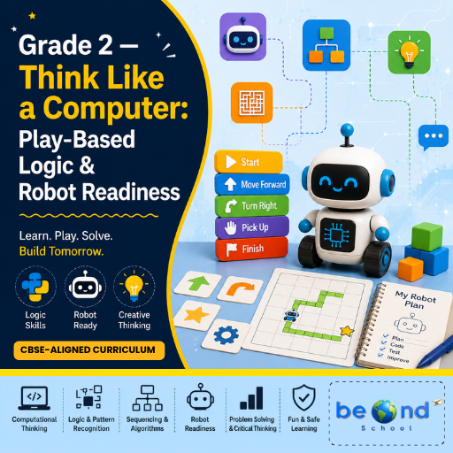 Think Like a Computer: Play-Based Logic & Robot Readiness | Grade 2