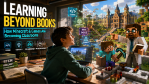 Learning Beyond Books – How Minecraft and Games Are Becoming Classrooms